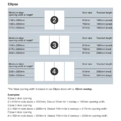 Ellipse Sliding Wardrobe Door 4 Panel Cappuccino Glass With Aluminium Frame (W)610mm 9 Ellipse Sliding Wardrobe Door 4 Panel Cappuccino Glass With Aluminium Frame (W)610mm -Famous Furniture Store 12806900 4904996948114188