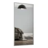 Loft Sliding Wardrobe Door Mirror With Silver Frame (W)762mm -Famous Furniture Store 12807462 1694843071117990