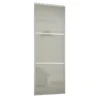 Linear Sliding Wardrobe Door 3 Panel Arctic White Glass With White Frame (W)610mm -Famous Furniture Store 12811780 4494843064355354