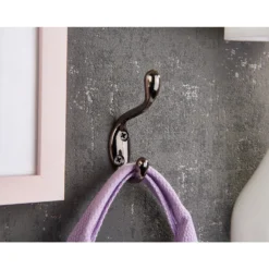 Basic Coat Hook - Black Nickel -Famous Furniture Store 12817251 1414995164884077