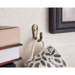 Basic Single Robe Hook - Antique Brass -Famous Furniture Store 12817269 8734995165005133