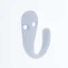 Basic Single Robe Hook - White