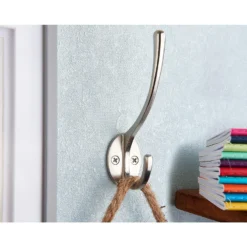 Victorian Hook - Satin Nickel -Famous Furniture Store 12817279 5484995165029220