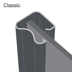 Classic 4 Door Sliding Wardrobe Kit Dove Grey Panel (W)2370 X (H)2260mm -Famous Furniture Store 12835648 1584988190256014