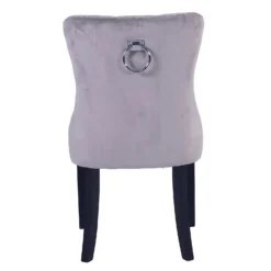 Annabelle Velvet Dining Chairs - Set Of 2 - Grey -Famous Furniture Store 12838750 2054904215207899