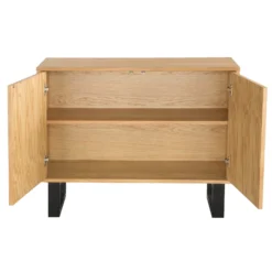 Skelby Herringbone Oak Sideboard -Famous Furniture Store 12838834 1494832959875750