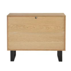 Skelby Herringbone Oak Sideboard -Famous Furniture Store 12838834 2054832959682904