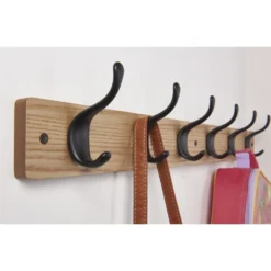 6 Black Modern Hook On Ash Board -Famous Furniture Store 12839428 1704845860639364