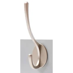 6 Victorian Satin Nickel Hooks On Dove Bloc Board -Famous Furniture Store 12839446 1524964414571861