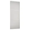 Linear Sliding Wardrobe Door 3 Panel White With White Frame (W)914mm -Famous Furniture Store 12839680 6244843906733139