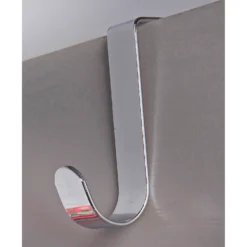 None Budget Over The Door Hooks - Polished Chrome - 3 Pack -Famous Furniture Store 12839946 8504850005997928
