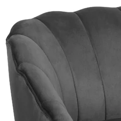 Sophia Scallop Occasional Sofa - Grey -Famous Furniture Store 12840470 1444862235700260