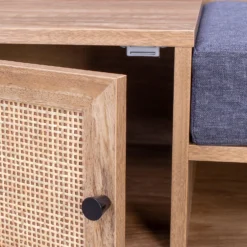 Kubu Rattan Hallway Bench -Famous Furniture Store 12844147 3894870243920609