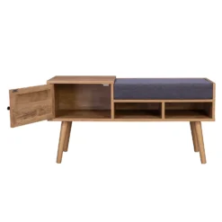 Kubu Rattan Hallway Bench -Famous Furniture Store 12844147 3954870243893504