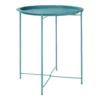 Folding Side Table Dark Teal -Famous Furniture Store 12879006 1604888469310744