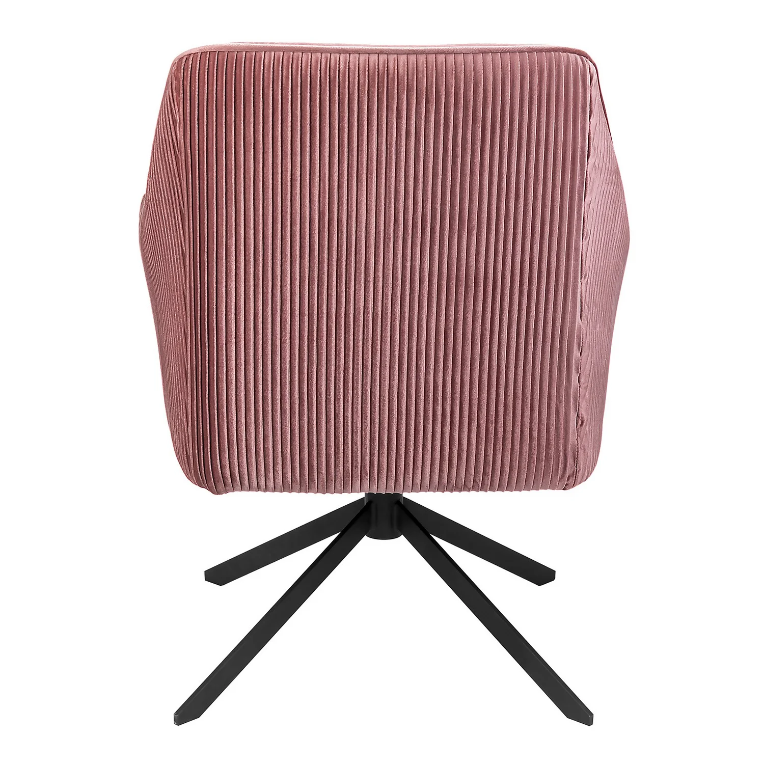 Pia Pleat Swivel Chair - Rose 6 Pia Pleat Swivel Chair - Rose - Image 4