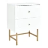 House Beautiful Taylor 2 Drawer Bedside Table - White 1 House Beautiful Taylor 2 Drawer Bedside Table - White -Famous Furniture Store 12886096 1624862227838493