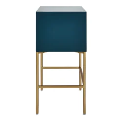 House Beautiful Trixie 2 Drawer Bedside Table - Blue 14 House Beautiful Trixie 2 Drawer Bedside Table - Blue -Famous Furniture Store 12886098 1624862228111955