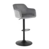 Barbara Height Adjustable Bar Stool -Famous Furniture Store 12888979 9654843287863160