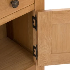 Hocombe Tall Side Table - Oak -Famous Furniture Store 12914668 2044933242551307