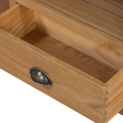 Hocombe Corner TV Stand - Oak -Famous Furniture Store 12914671 4184933241979555