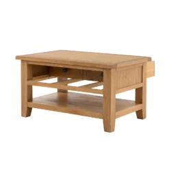 Hocombe Coffee Table - Oak -Famous Furniture Store 12914672 3864933241911950