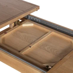 Hocombe 8-10 Seat Extending Dining Table - Oak -Famous Furniture Store 12914673 1044933242518337