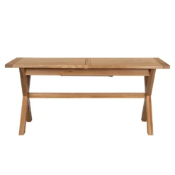 Hocombe 8-10 Seat Extending Dining Table - Oak -Famous Furniture Store 12914673 1314933242353265