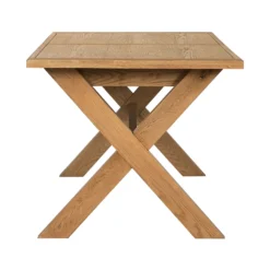 Hocombe 8-10 Seat Extending Dining Table - Oak -Famous Furniture Store 12914673 1854933242411171