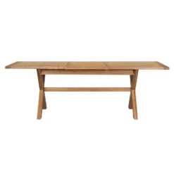 Hocombe 8-10 Seat Extending Dining Table - Oak -Famous Furniture Store 12914673 6174933242480396