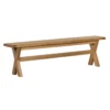 Hocombe Dining Bench - Oak -Famous Furniture Store 12914675 1175036607867900