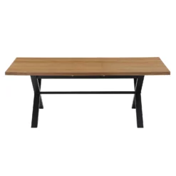 Albury Oak 6-8 Seat Extending Dining Table -Famous Furniture Store 12916836 1624891994827965
