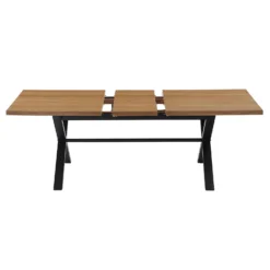 Albury Oak 6-8 Seat Extending Dining Table -Famous Furniture Store 12916836 8044891994789832