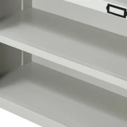 Ashstead Shoe Cupboard - Oak & Ivory 17 Ashstead Shoe Cupboard - Oak & Ivory -Famous Furniture Store 12917100 1514901115973407