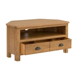 Norbury Corner TV Stand - Oak -Famous Furniture Store 12940834 3274873340519310