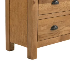 Norbury 5 Drawer Chest - Oak -Famous Furniture Store 12940848 1904873339647315