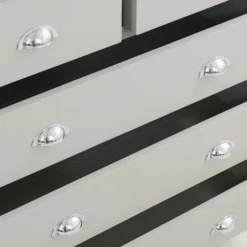 Norbury 5 Drawer Chest - Grey 16 Norbury 5 Drawer Chest - Grey -Famous Furniture Store 12940860 1604873335703758