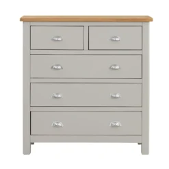 Norbury 5 Drawer Chest - Grey 14 Norbury 5 Drawer Chest - Grey -Famous Furniture Store 12940860 3534873335632298