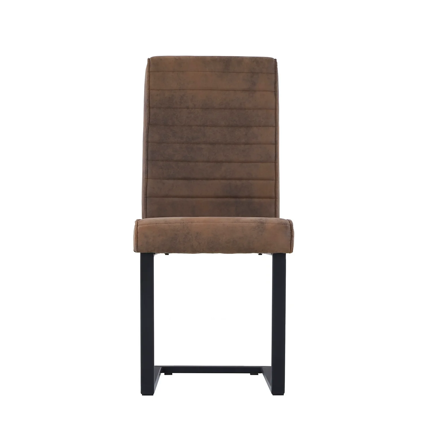 Ayden Cantilever Dining Chair - Set Of 2 - Tan 4 Ayden Cantilever Dining Chair - Set Of 2 - Tan - Image 2