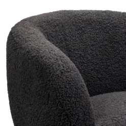 Tori Boucle Tub Chair - Black -Famous Furniture Store 13130400 2104919264948529