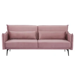 Sutton Sofa Bed - Blush -Famous Furniture Store 13222759 1814927512116655