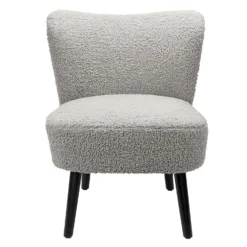 Sean Boucle Occasional Chair - Grey -Famous Furniture Store 13222760 9194920057636336
