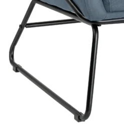 Evelyn Metal Frame Chair - Denim Blue -Famous Furniture Store 13222781 1964940701810983