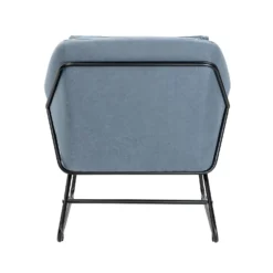 Evelyn Metal Frame Chair - Denim Blue -Famous Furniture Store 13222781 2094940701639545