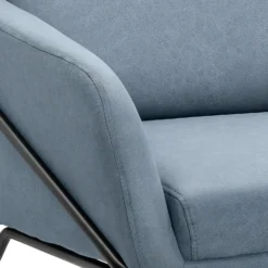 Evelyn Metal Frame Chair - Denim Blue -Famous Furniture Store 13222781 3214940701777620