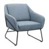 Evelyn Metal Frame Chair - Denim Blue -Famous Furniture Store 13222781 6404940701460610