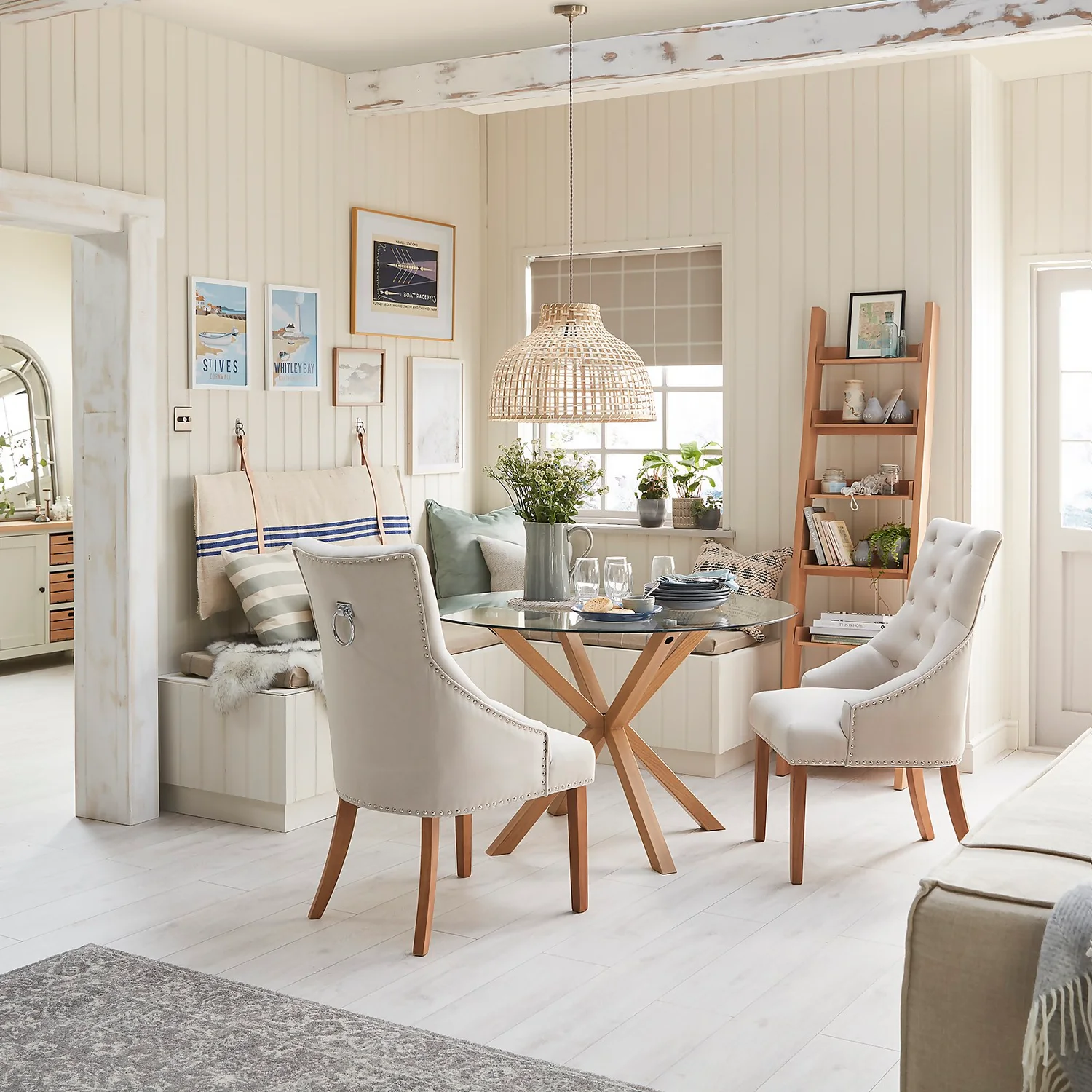 Annabelle Dining Chairs - Set Of 2 - Natural 4 Annabelle Dining Chairs - Set Of 2 - Natural - Image 2