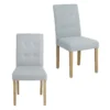 Rowan Dining Chair - Set Of 2 - Grey -Famous Furniture Store 13223760 1384931990547339