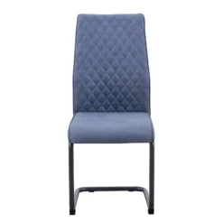 Skelby Cantilever Dining Chairs - Set Of 2 - Denim Blue -Famous Furniture Store 13244356 6004947968045115