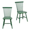 The Spindle Chair - Set Of 2 - Forest Green 1 The Spindle Chair - Set Of 2 - Forest Green -Famous Furniture Store 13460768 5024940701394994